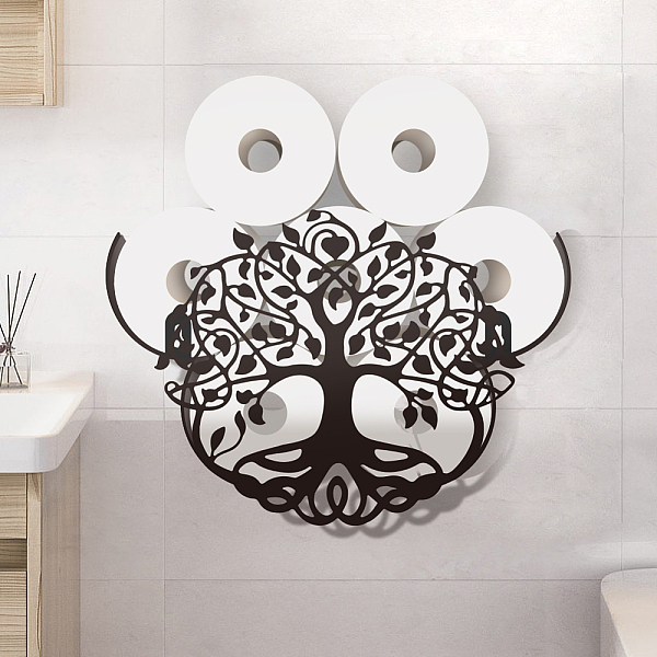 

PandaHall Iron Napkin Holder, Home Decorations, Tree of Life, 292x115x250mm Iron Tree of Life