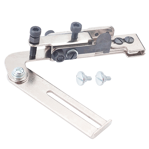 

PandaHall Steel Zipper Auxiliary, with Screws, for Zipper Aligning, Stainless Steel Color, 112x37x28mm, Screws: 12.5x12mm Steel