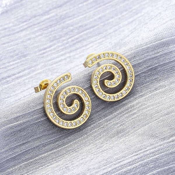 Brass Micro Pave Cl… - image