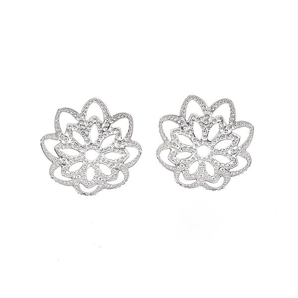 

PandaHall 304 Stainless Steel Fancy Bead Caps, Flower, Multi-Petal, Stainless Steel Color, 10x4mm, Hole: 1mm 304 Stainless Steel