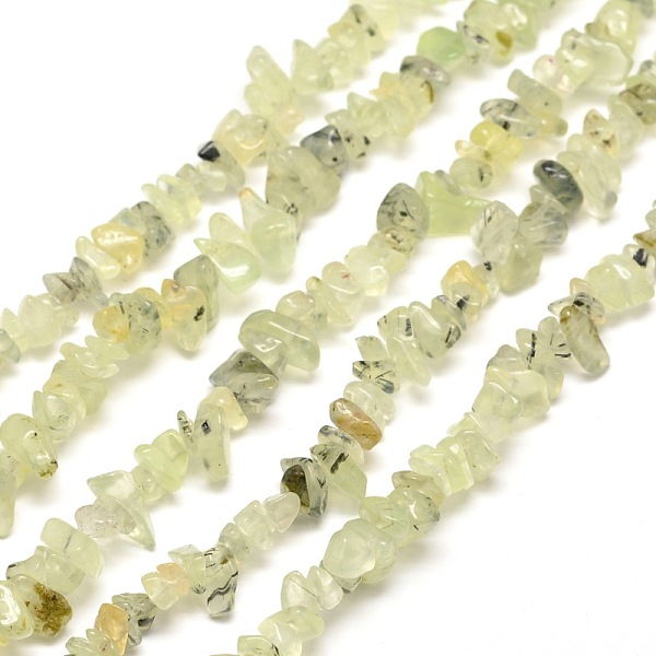 

PandaHall Prehnite Chip Bead Strands, 5~8x5~8mm, Hole: 1mm, about 31.5 inch Prehnite Chip