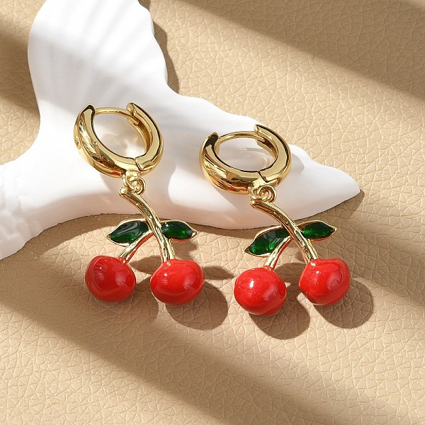 Cherry Brass Enamel… - image