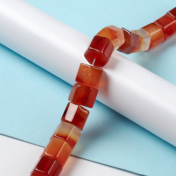 

PandaHall Natural Red Agate Beads Strands, Polygon, 14x14x10.5mm, Hole: 1mm, about 20~21pcs/strand, 8.07~8.46 inch(20.5~21.5cm) Red Agate...