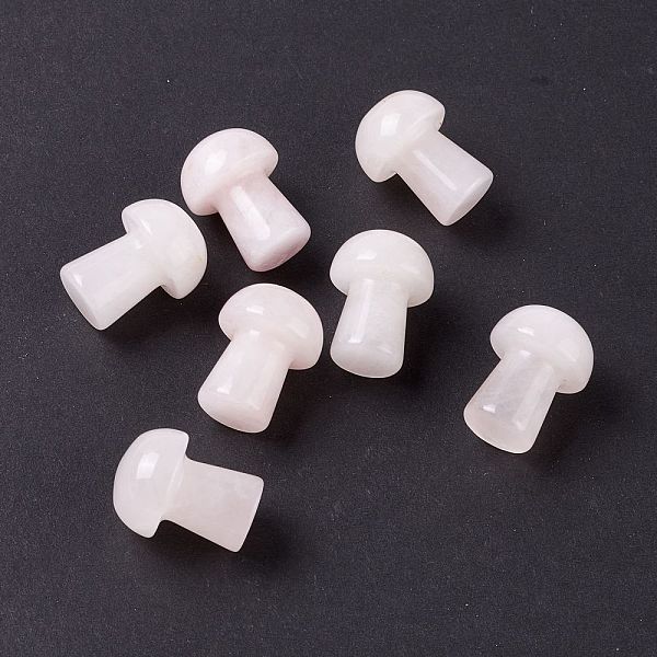 

PandaHall Natural Rose Quartz GuaSha Stone, Gua Sha Scraping Massage Tool, for SPA Relaxing Meditation Massage, Undyed, Mushroom Shaped...