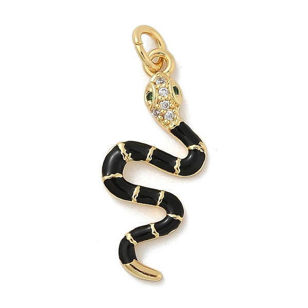 Brass Micro Pave Cu… - image