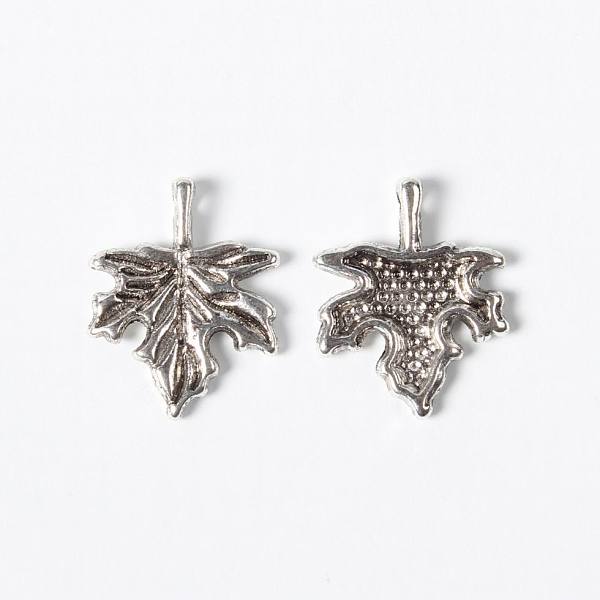

PandaHall Autumn Theme Tibetan Style Alloy Pendants, Lead Free and Cadmium Free, Maple Leaf, Antique Silver, Maple Leaf, 14mm wide, 17mm...