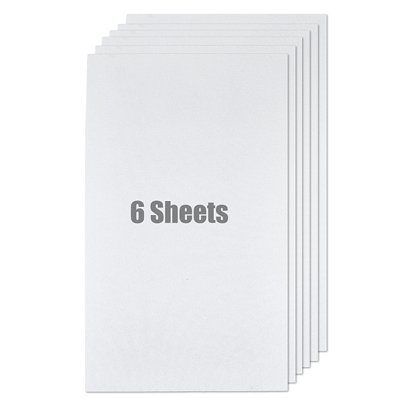 

PandaHall SUPERFINDINGS 6 Sheets Ceramic Fiber Fireproof Paper, DIY Glass Fusing Auxiliary Accessories, for Microware Kiln, Rectangle, White...