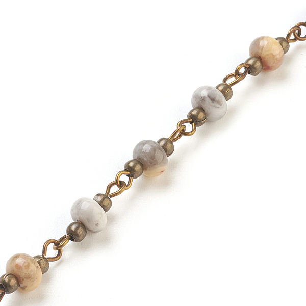Handgemachte Natürliche Achat Perlenketten