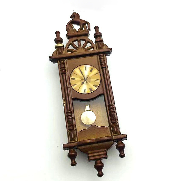 Wooden Miniature Wall Clock