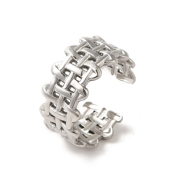 

PandaHall 201 Stainless Steel Finger Rings, Stainless Steel Color, 10mm,US Size 8(18.1mm) 201 Stainless Steel Others