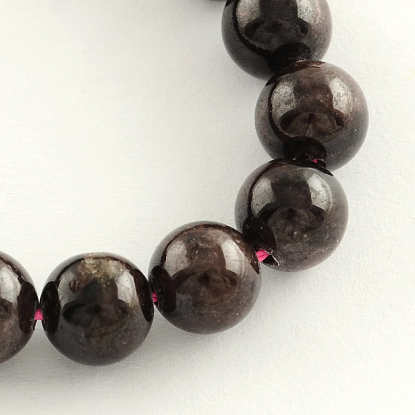 

PandaHall Natural Garnet Gemstone Bead Strands, Round, 8mm, Hole: 1mm, about 48pcs/strand, 14.9 inch Garnet Round