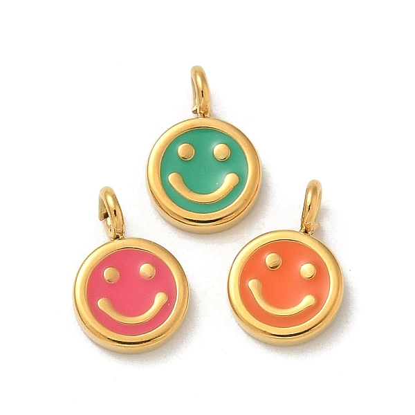 Ion Plating(IP) 304 Stainless Steel Enamel Charms