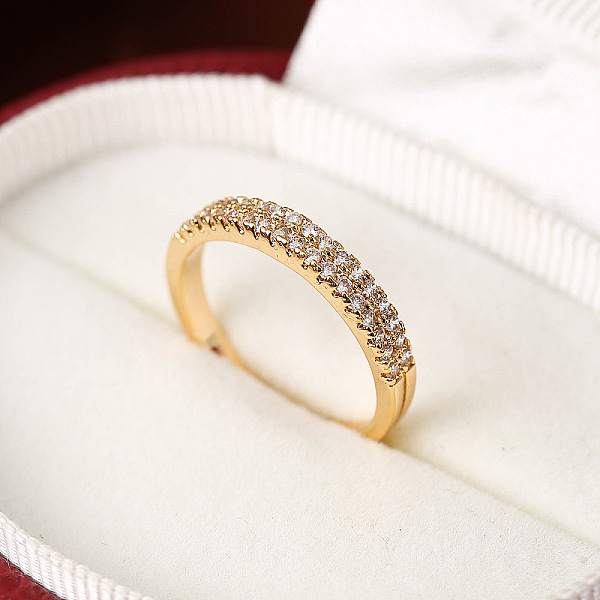 Brass Micro Pave Cu… - image