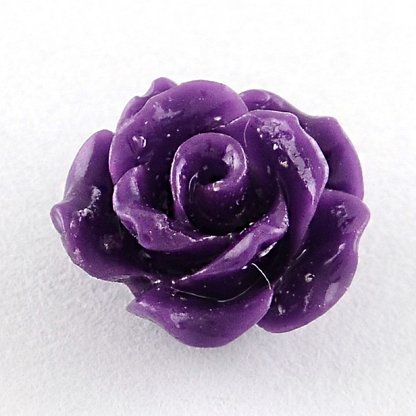 

PandaHall Dyed Synthetical Coral Beads, Flower, Indigo, 8x5mm, Hole: 1mm Synthetic Coral Flower Purple