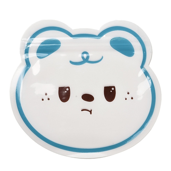 

PandaHall Plastic Zip Lock Bags, Animal Shape Packaging Bags, Top Self Seal Pouches, Bear, 12x13cm, Unilateral Thickness: 0.075cm Plastic...