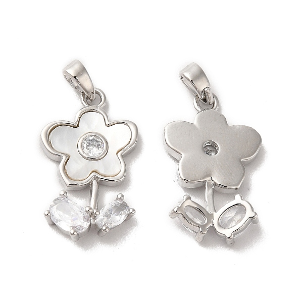 Brass Cubic Zirconi… - image