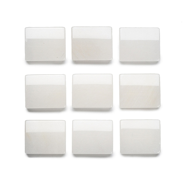 

PandaHall Natural White Jade Multi-Strand Links, Curved Rectangle, 16.5~17x20x6.5~7mm, Hole: 1.2~1.4mm Jade Rectangle