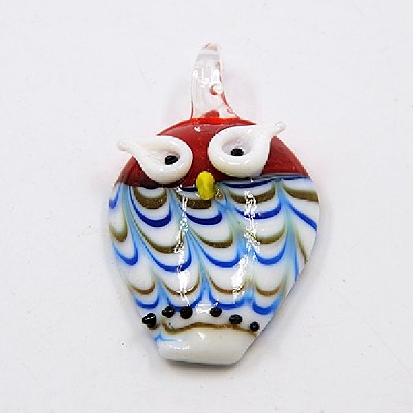 

PandaHall Handmade Lampwork Pendants, Mixed Shapes, Mixed Color, 22~63x16~34x8~16mm, Hole: 2~8mm Lampwork Mixed Shapes Multicolor