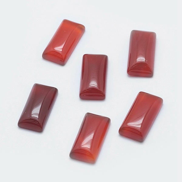 

PandaHall Natural Carnelian Cabochons, Rectangle, 14x7x3.5mm Carnelian Rectangle