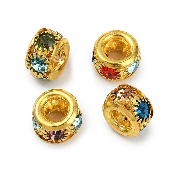 Brass Rhinestone Be… - image