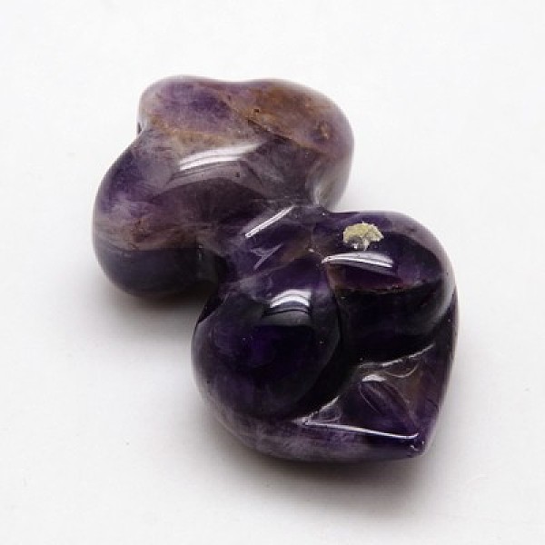 

PandaHall Natural Amethyst Pendants, Goddess, 48~52x26x18mm, Hole: 1mm Amethyst Human