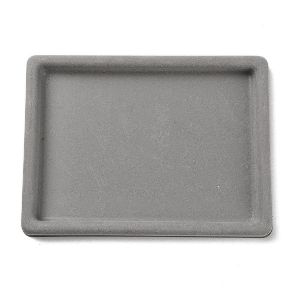 

PandaHall Plastic Bracelet Design Boards, Rectangle, Gray, 20x27x2.05cm Plastic Gray
