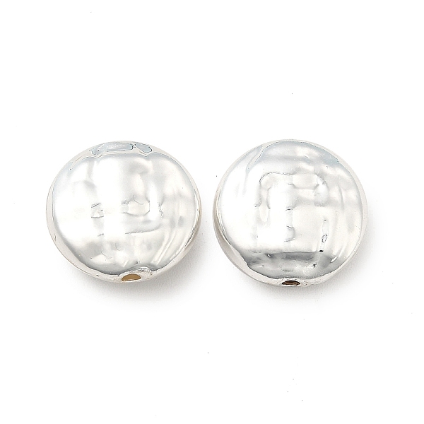 

PandaHall Long-Lasting Plated Alloy Beads, Cadmium Free & Nickel Free & Lead Free, Flat Round, Silver, 11.5x12x5mm, Hole: 1.2mm Alloy Flat...