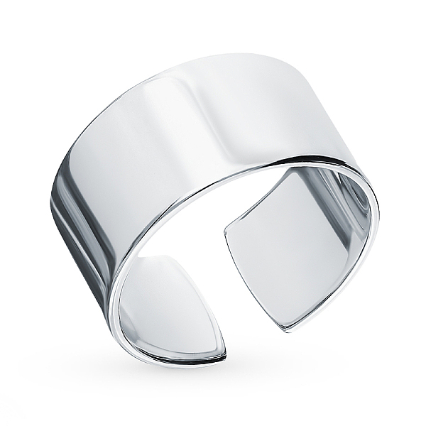 

PandaHall 925 Sterling Silver Open Cuff Ring Sterling Silver