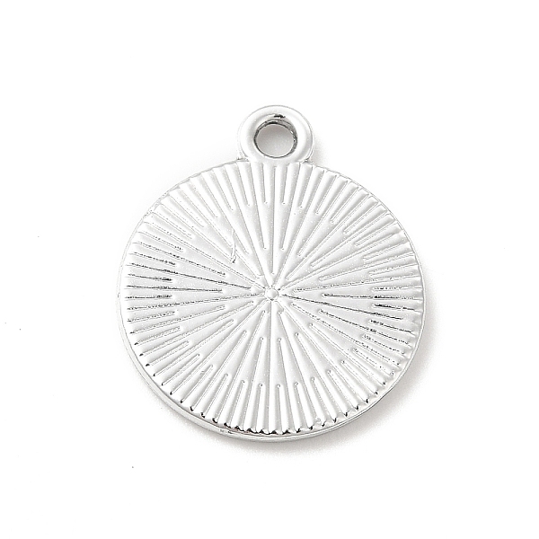 

PandaHall Alloy Enamel Pendants, Platinum, Flat Round Charm, Moon Pattern, 20x17x1.5mm, Hole: 2mm Alloy+Enamel Moon Black