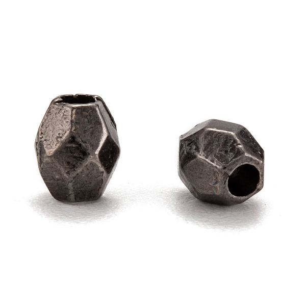 

PandaHall Alloy Spacer Beads, Oval, Cadmium Free & Nickel Free & Lead Free, Gunmetal, 4x3.5mm, Hole: 1mm, about 7600pcs/1000g Alloy Oval
