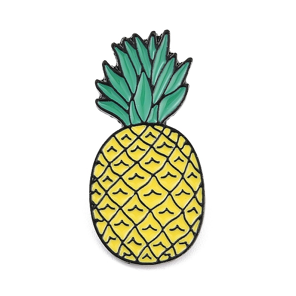 Ananas Emaille Pins