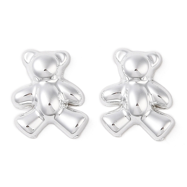 

PandaHall CCB Plastic Cabochons, Bear, Platinum, 20.5x17.5x5mm Plastic Bear