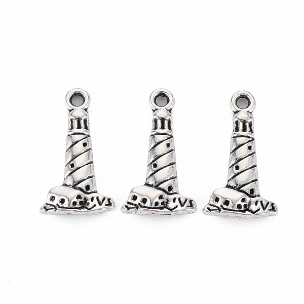 

PandaHall Tibetan Style Alloy Pendants, Cadmium Free & Lead Free, Antique Silver, 19x10.5x2mm, Hole: 1.5mm, about 1580pcs/1000g Alloy Others