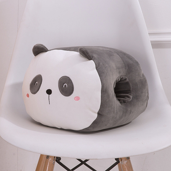 

PandaHall Cute Winter Hand Warmer for Women Girls, Cartoon PP Cotton Soft Stuffed Doll Ornament Pillow Toy, Panda, 250x210x230mm Cloth Panda..., Silver