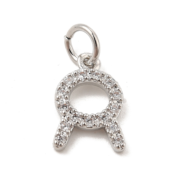 

PandaHall Brass Micro Pave Cubic Zirconia Charms, Constellation Charm, with Jump Ring, Taurus, 12x8x1.5mm, Hole: 3.5mm Brass+Cubic Zirconia..., Clear