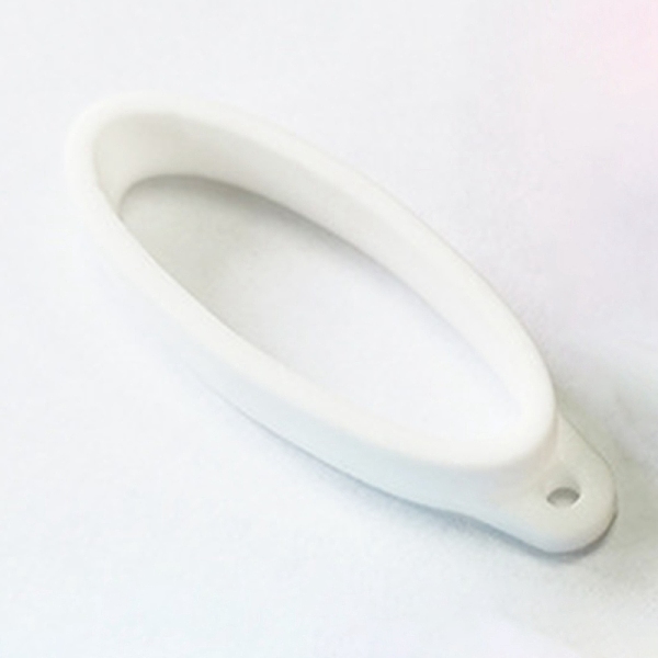 

PandaHall Silicone Pendant, for Electronic Stylus & Lighter Making, Oval, White, 46x8mm Silicone Oval White