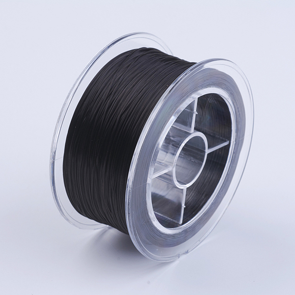 

PandaHall Flat Elastic Crystal String, Elastic Beading Thread, for Stretch Bracelet Making, Black, 1mm, about 54.68 yards(50m)/roll Spandex...