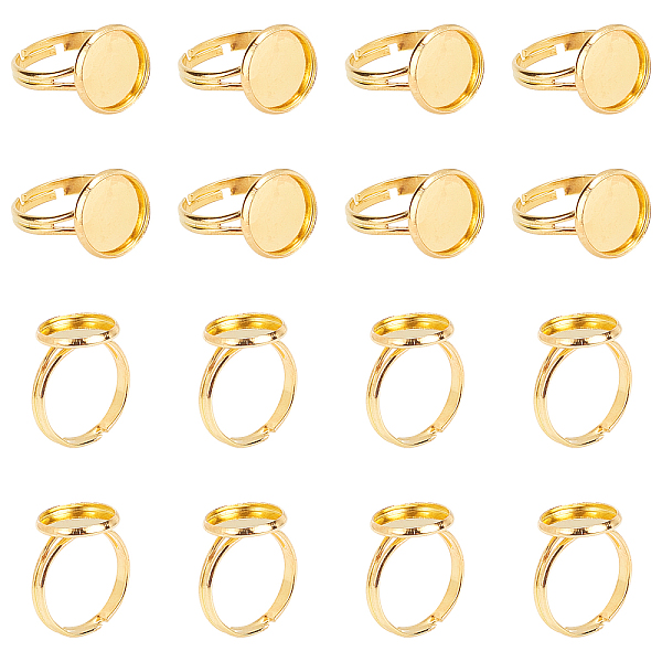 Adjustable Brass Ring Components