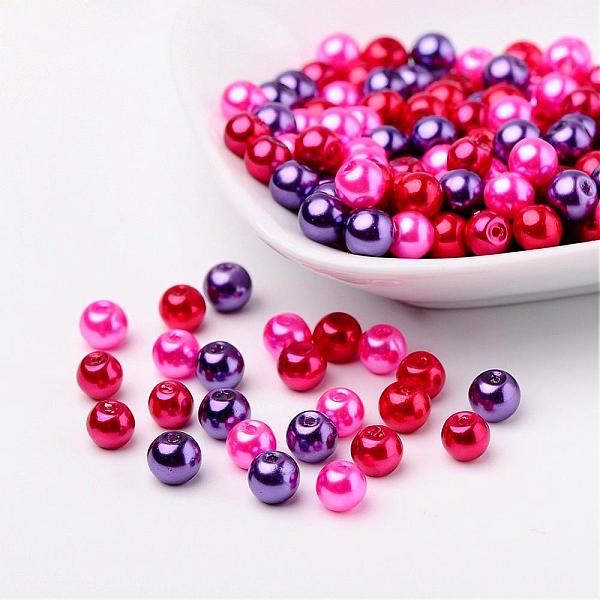 Valentinstag Mix Glasperlen Perlen Sets