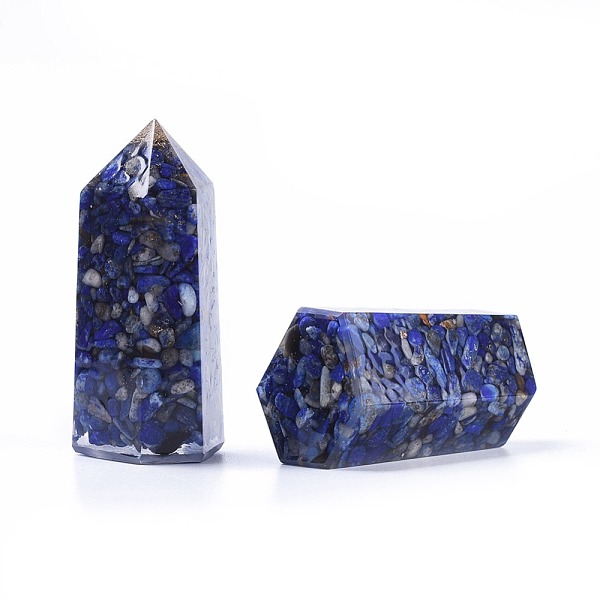 

PandaHall Orgone Obelisk Jumbo, Resin Pointed Home Display Decoration, Healing Stone Wands, for Reiki Chakra Meditation Therapy Decos, with...