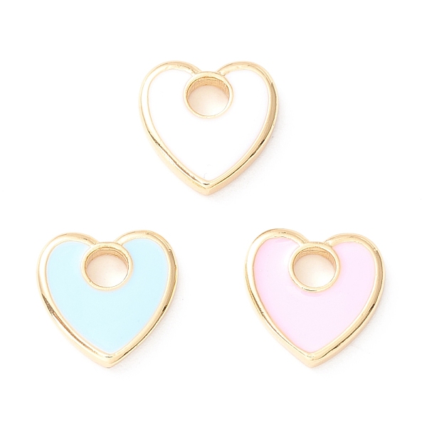 

PandaHall Rack Plating Eco-friendly Brass Enamel Charms, Long-Lasting Plated, Real 18K Gold Plated, Cadmium Free & Nickel Free & Lead Free..., Multicolor