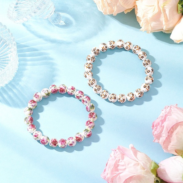 2Pcs Handmade Flowe… - image