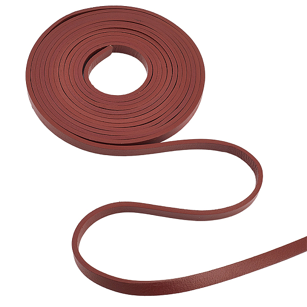 5 m cordon en cuir de vachette