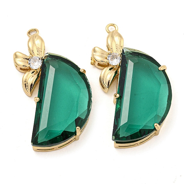 Brass With Glass Pe… - image