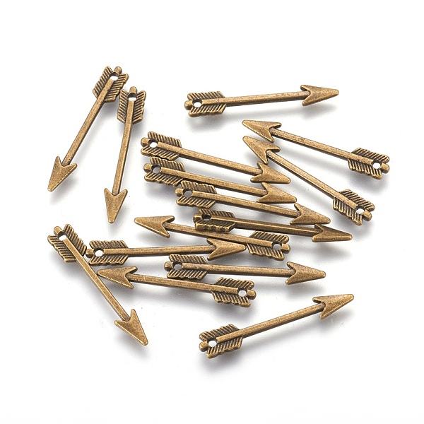 

PandaHall Tibetan Style Alloy Pendants, Arrow, Lead Free & Nickel Free, Antique Bronze, 29x5x2mm, Hole: 2mm Alloy Sports