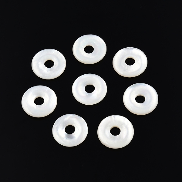 Natural White Shell Charms