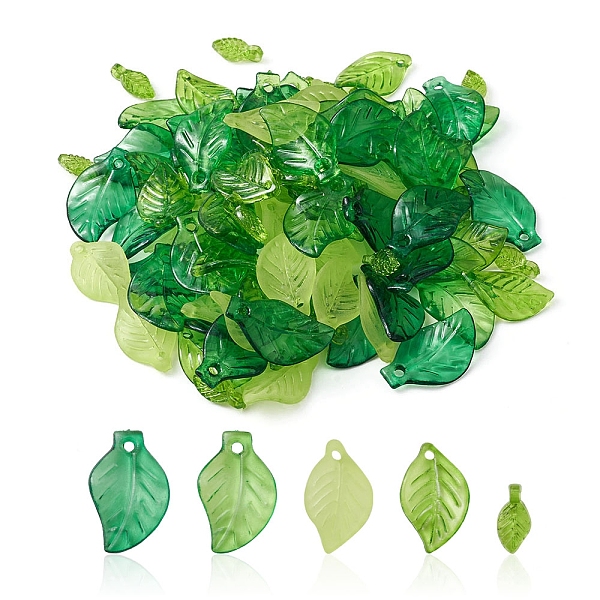 100Pcs 5 Style Tran… - image