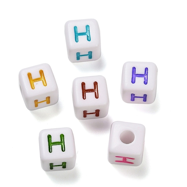 Opaque Acrylic Beads - image