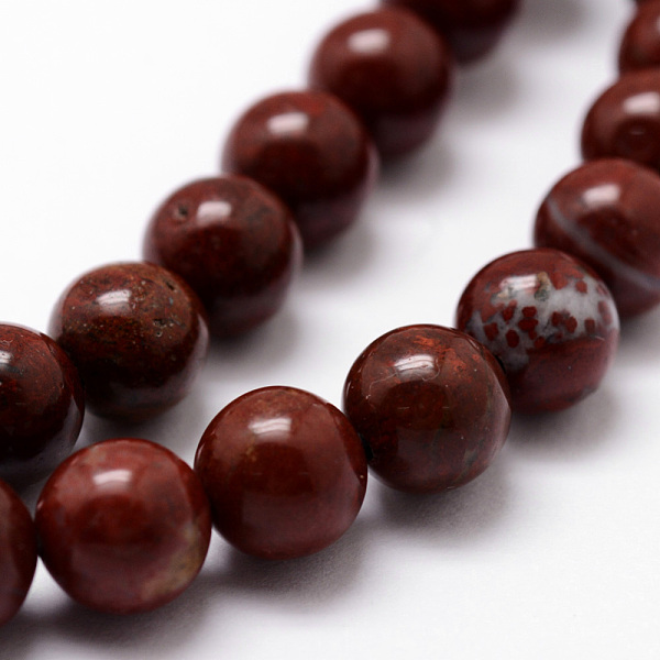 Natural Red Jasper Beads Strands