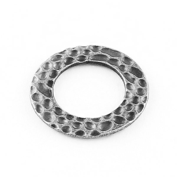 

PandaHall Flat Round Tibetan Style Alloy Linking Rings, Circle Frames, Cadmium Free & Lead Free, Antique Silver, 26.5x2mm, about...